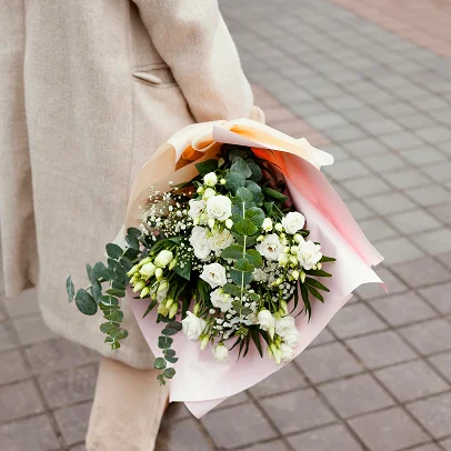 bouquets de fleurs ceremonie de mariage à Aubigné-Racan dans la Sarthe 72