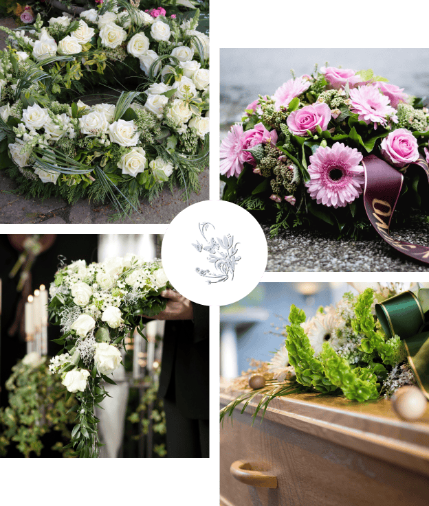 compositions florales pour deuil à Aubigné-Racan dans la Sarthe 72