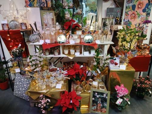 Réalisations compositions florales de Noël